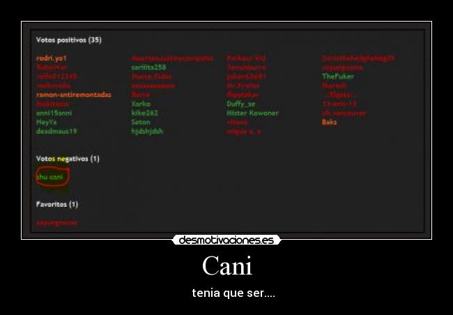 Cani -