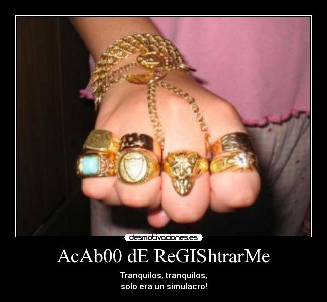 AcAb00 dE ReGIShtrarMe -
