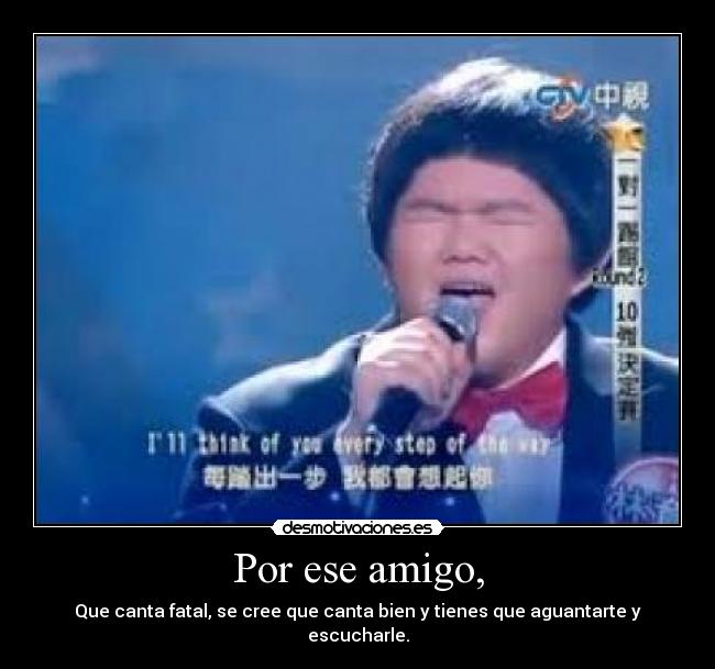 carteles canta mal desmotivaciones