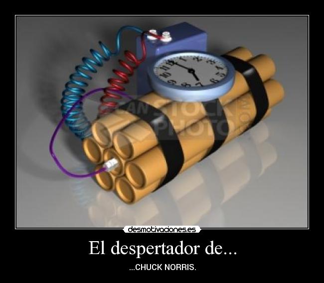 El despertador de... -