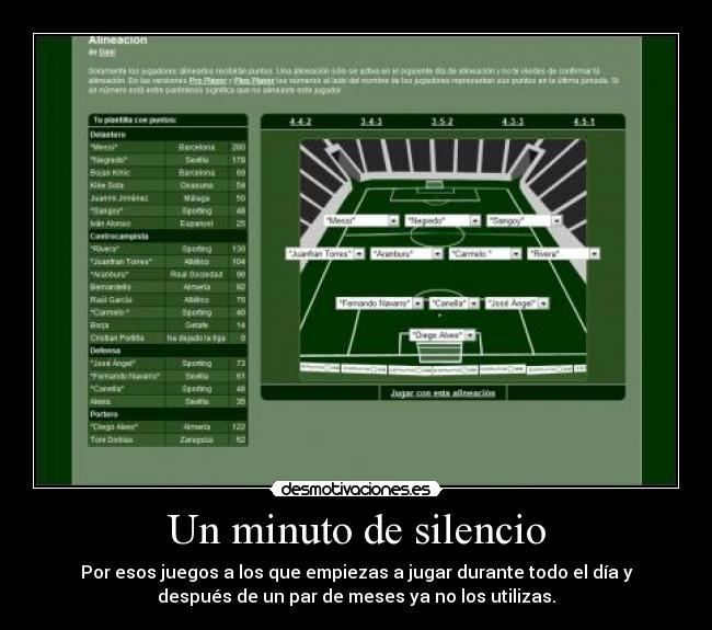 Un minuto de silencio - 