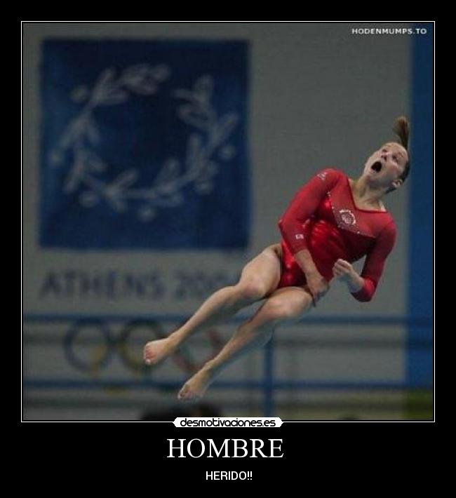 HOMBRE - HERIDO!!