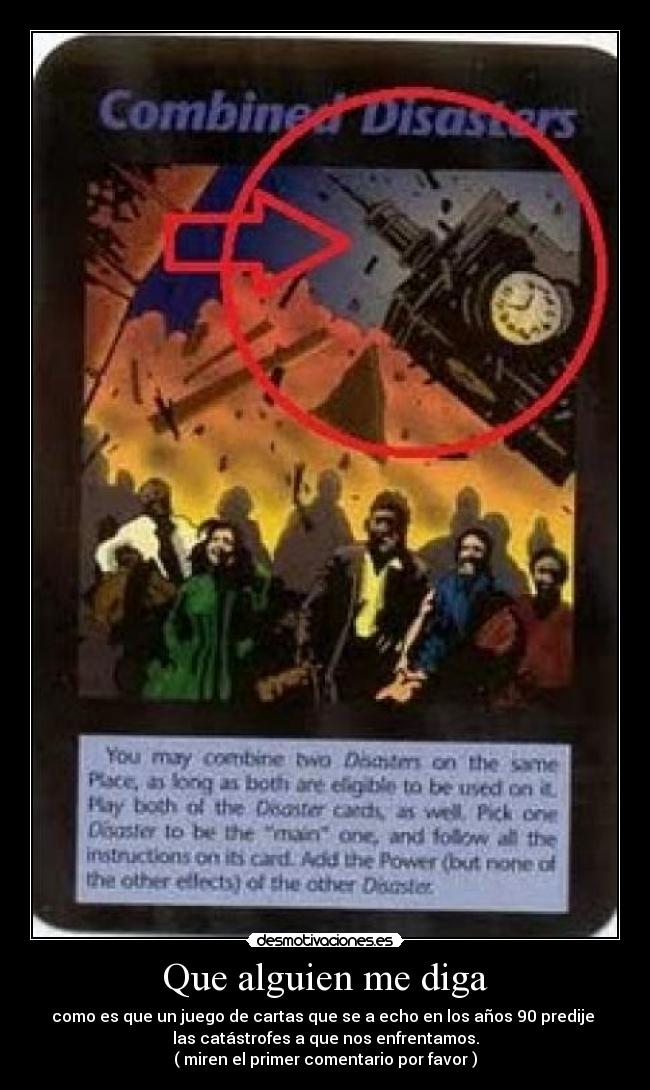 Que alguien me diga - 