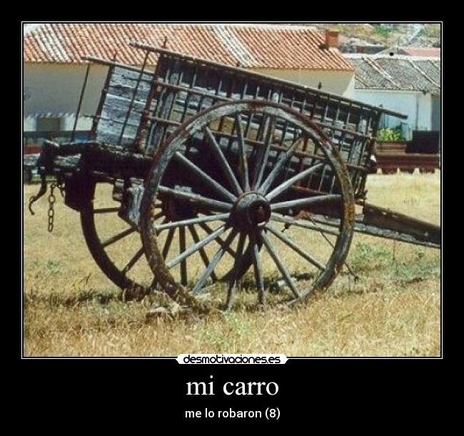 mi carro -