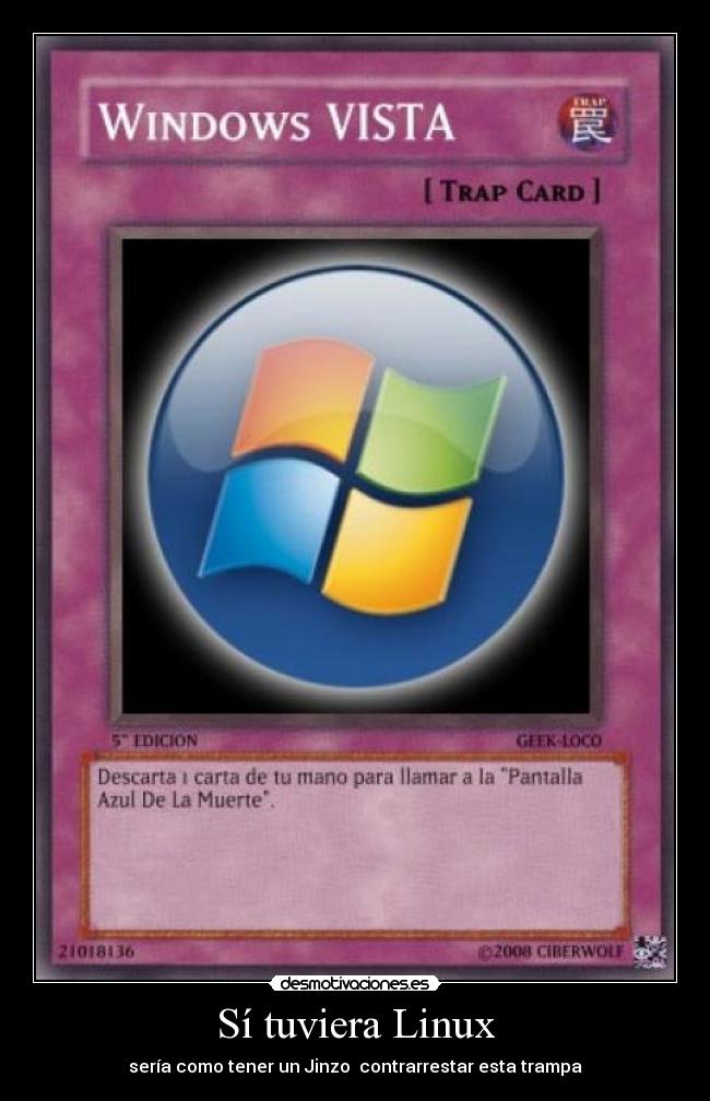 Sí tuviera Linux -
