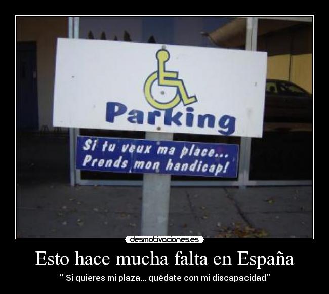 Esto hace mucha falta en España -