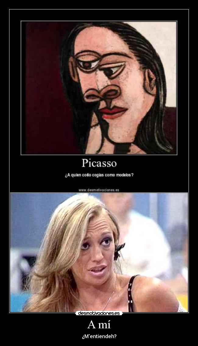 carteles balen esteban picasso cuadro fea orco mordor desmotivaciones