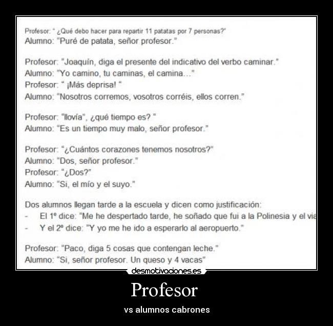 Profesor -
