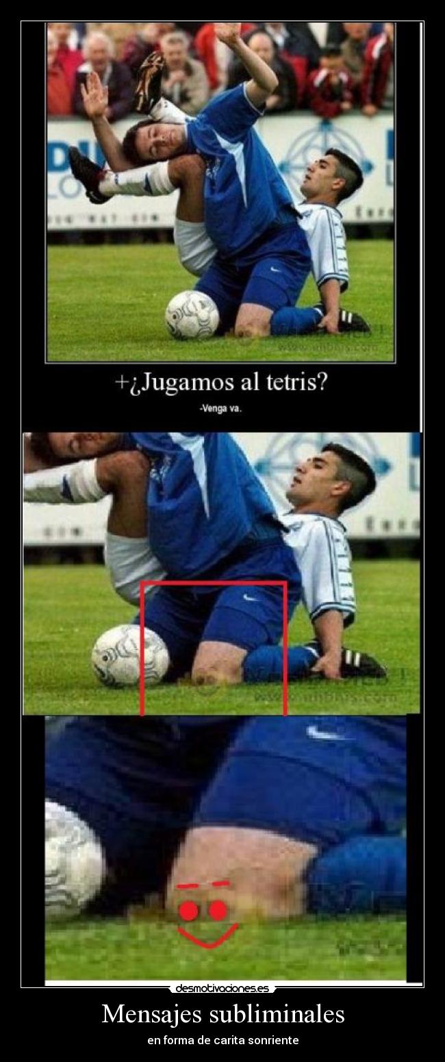 Mensajes subliminales - en forma de carita sonriente