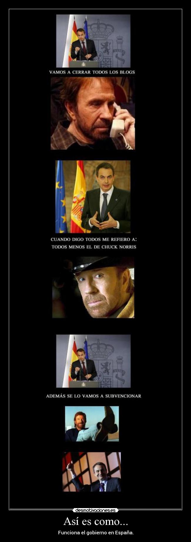 carteles gobierno espanol desmotivaciones