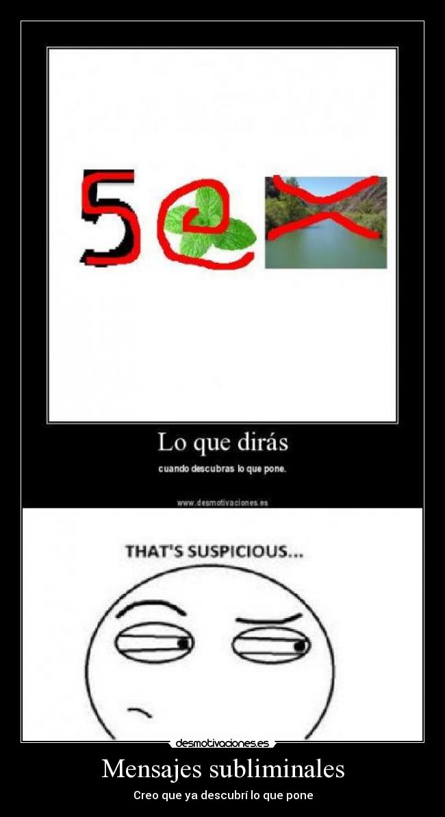 Mensajes subliminales -