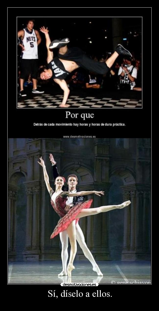 carteles baile desmotivaciones