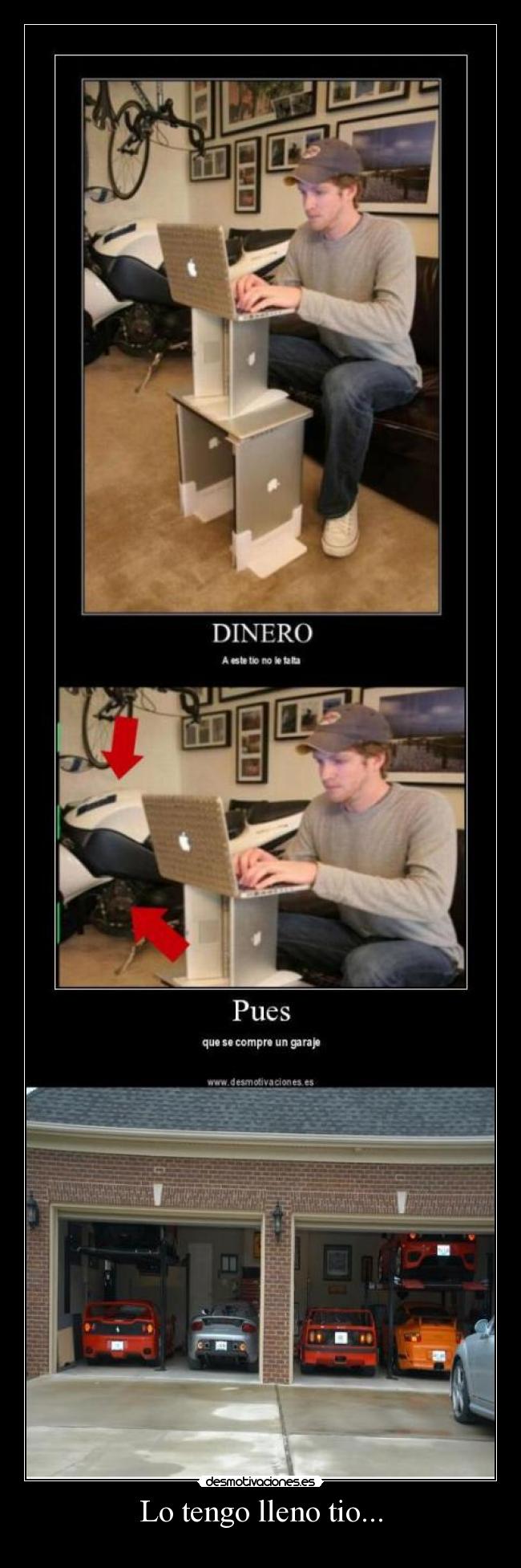 Lo tengo lleno tio... -