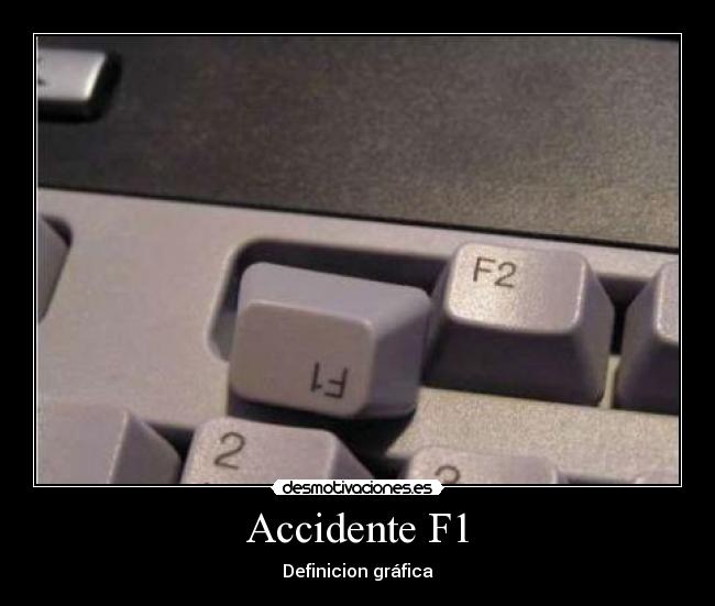 Accidente F1 -