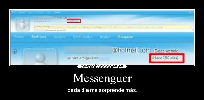 Messenguer - cada día me sorprende más.