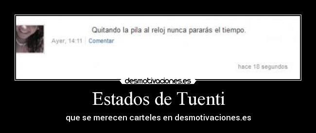 Estados de Tuenti - 