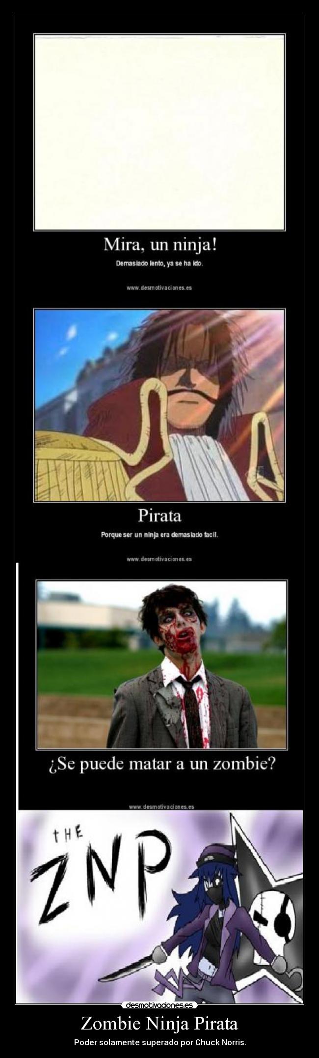 Zombie Ninja Pirata - 
