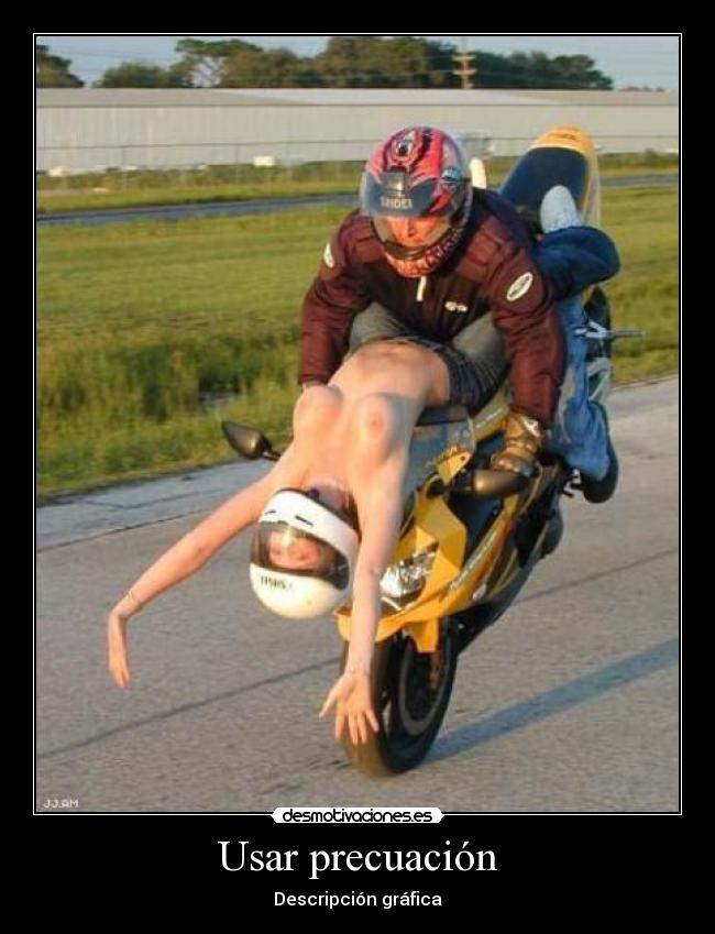 Usar precuación - Descripción gráfica