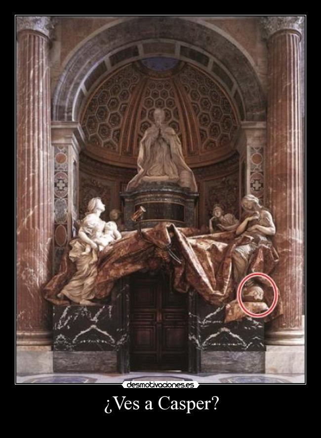 ¿Ves a Casper? -