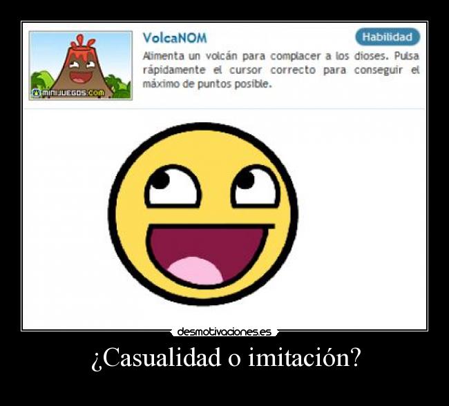 carteles lol face cool volcanom minijuegos desmotivaciones
