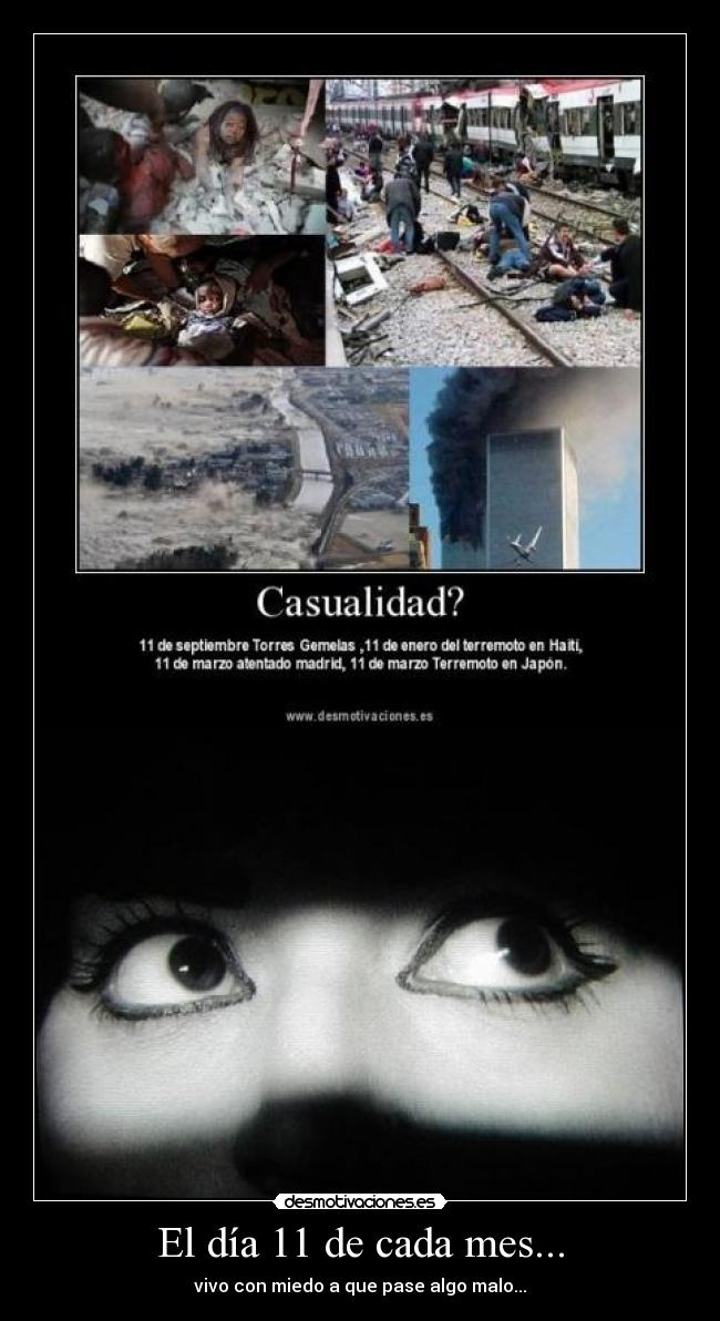 El día 11 de cada mes... -