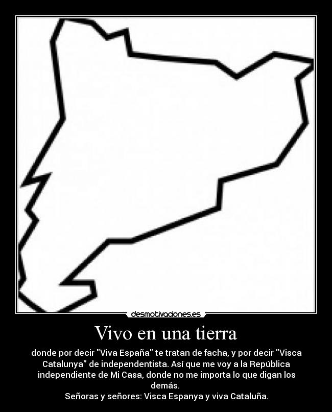 Vivo en una tierra -