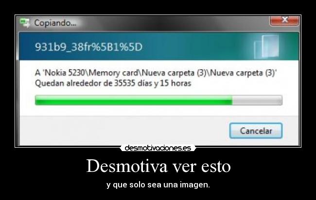 Desmotiva ver esto - 