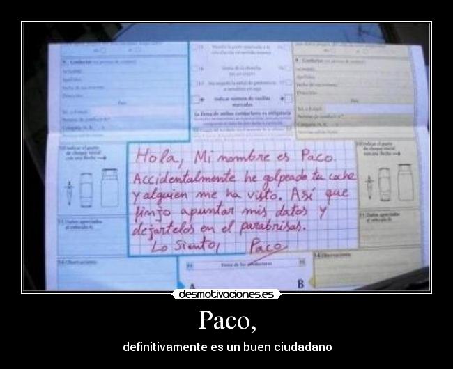 Paco, -