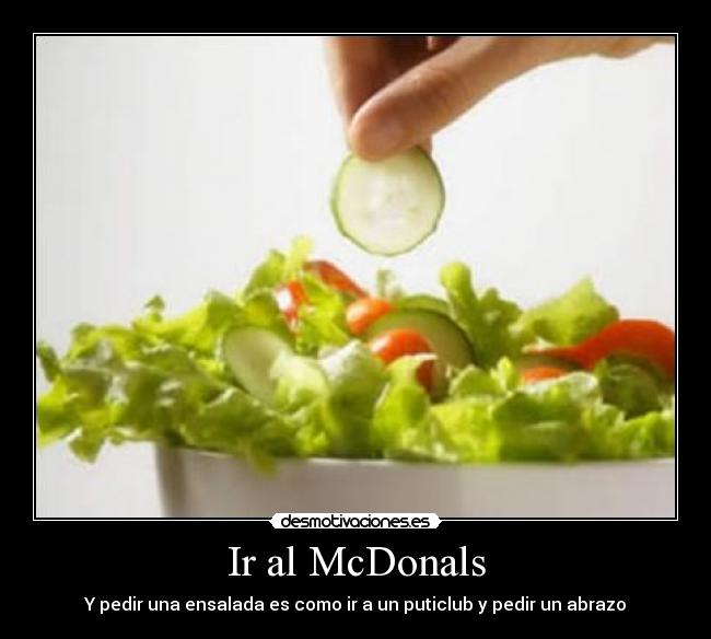 Ir al McDonals -
