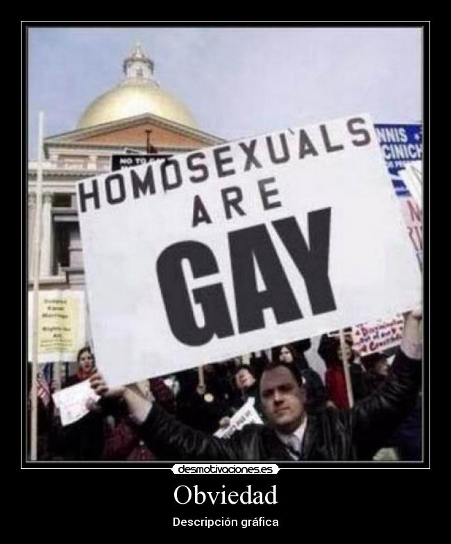 Obviedad - Descripción gráfica