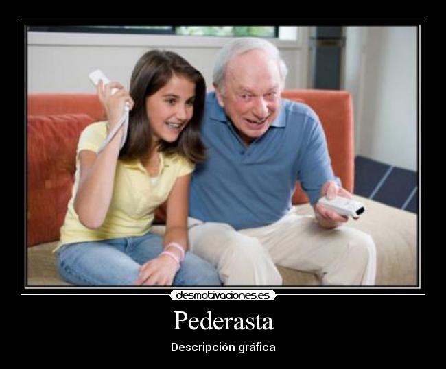 Pederasta - Descripción gráfica