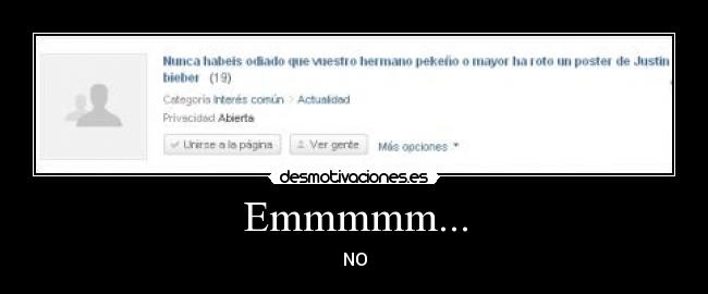 Emmmmm... - NO
