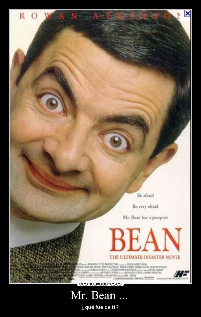 carteles mrbean desmotivaciones