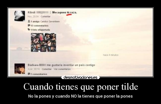 Cuando tienes que poner tilde - 