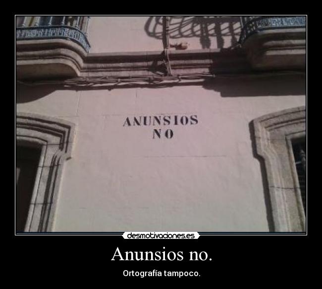 Anunsios no. - 