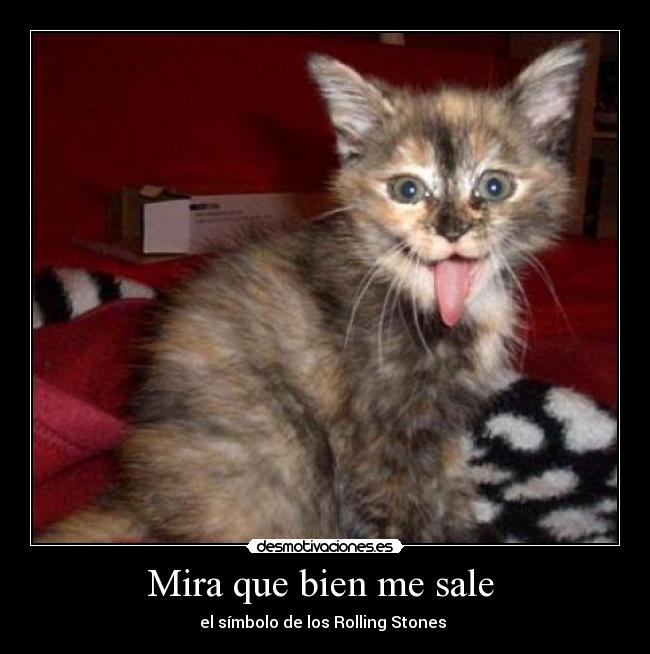 Mira que bien me sale  - el símbolo de los Rolling Stones 