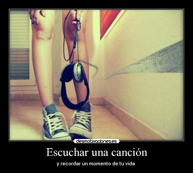 Escuchar una canción - 