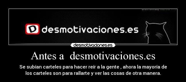Antes a  desmotivaciones.es - 