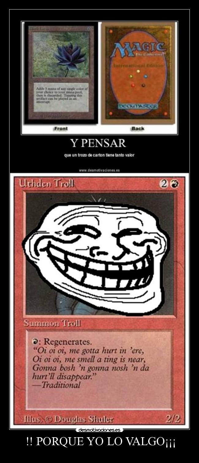 !! PORQUE YO LO VALGO¡¡¡ -