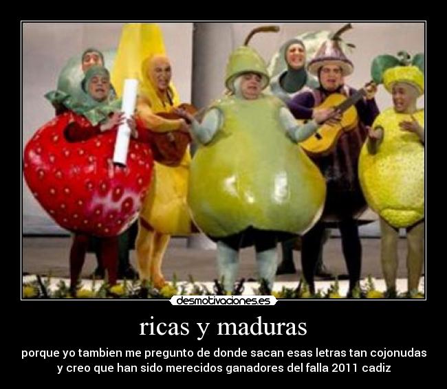 ricas y maduras - 