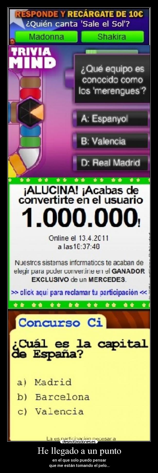 He llegado a un punto - 