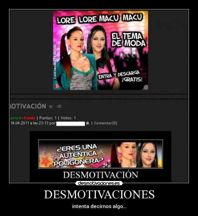 DESMOTIVACIONES - intenta decirnos algo...