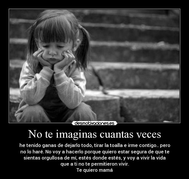 No te imaginas cuantas veces - 