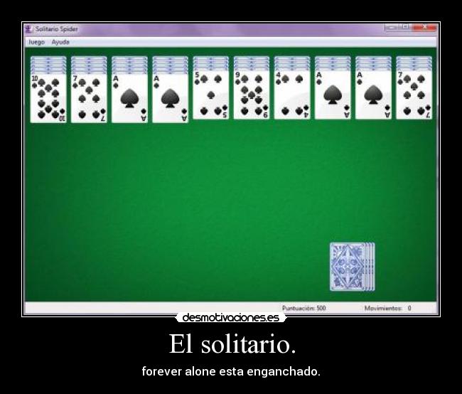 El solitario. - 