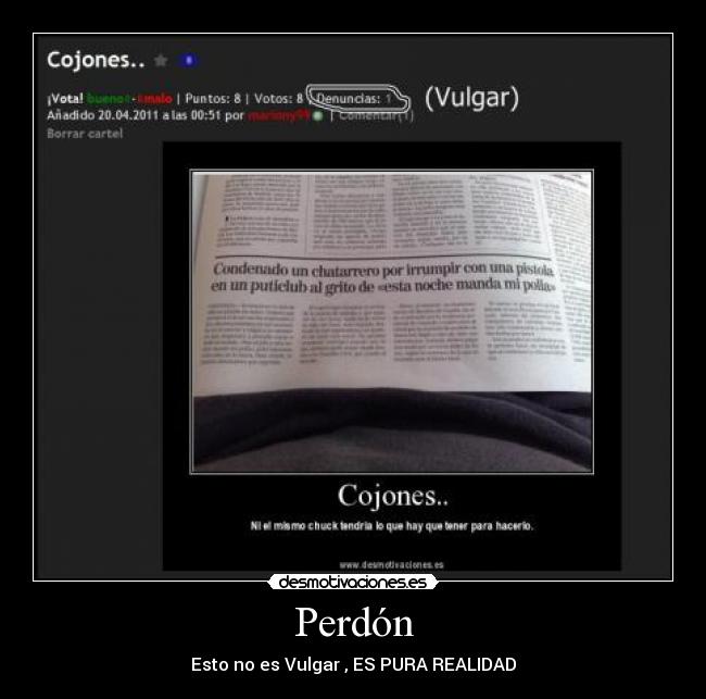 carteles perdon desmotivaciones