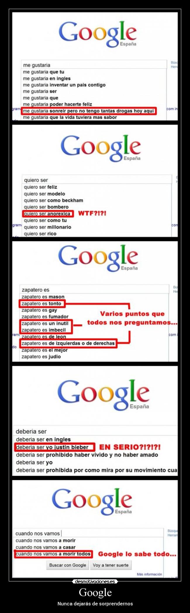 Google - Nunca dejarás de sorprendernos