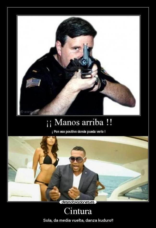 Cintura - Sola, da media vuelta, danza kuduro!!