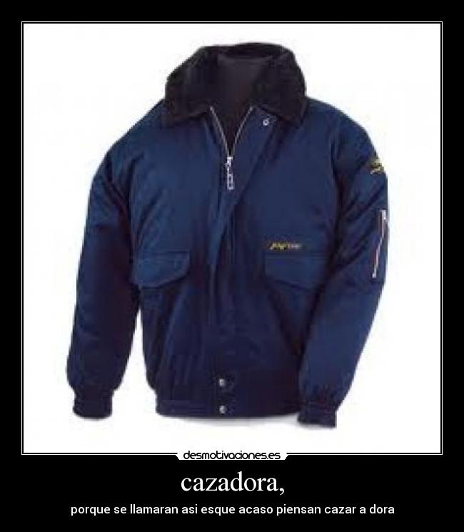 cazadora, - 