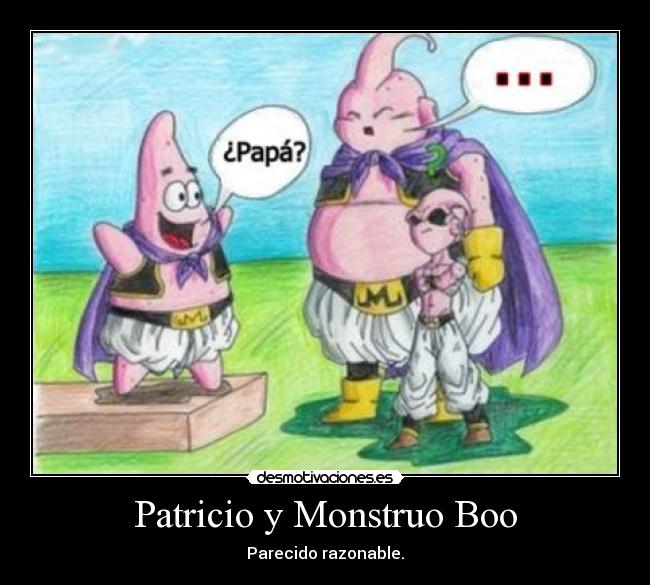Patricio y Monstruo Boo -
