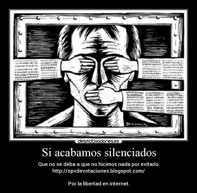 Si acabamos silenciados -